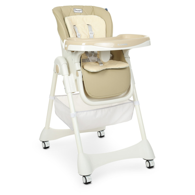Стільчик для годування El Camino ME 1086 DESSERT (beige) Стільчик для годування El Camino ME 1086 DESSERT (beige)